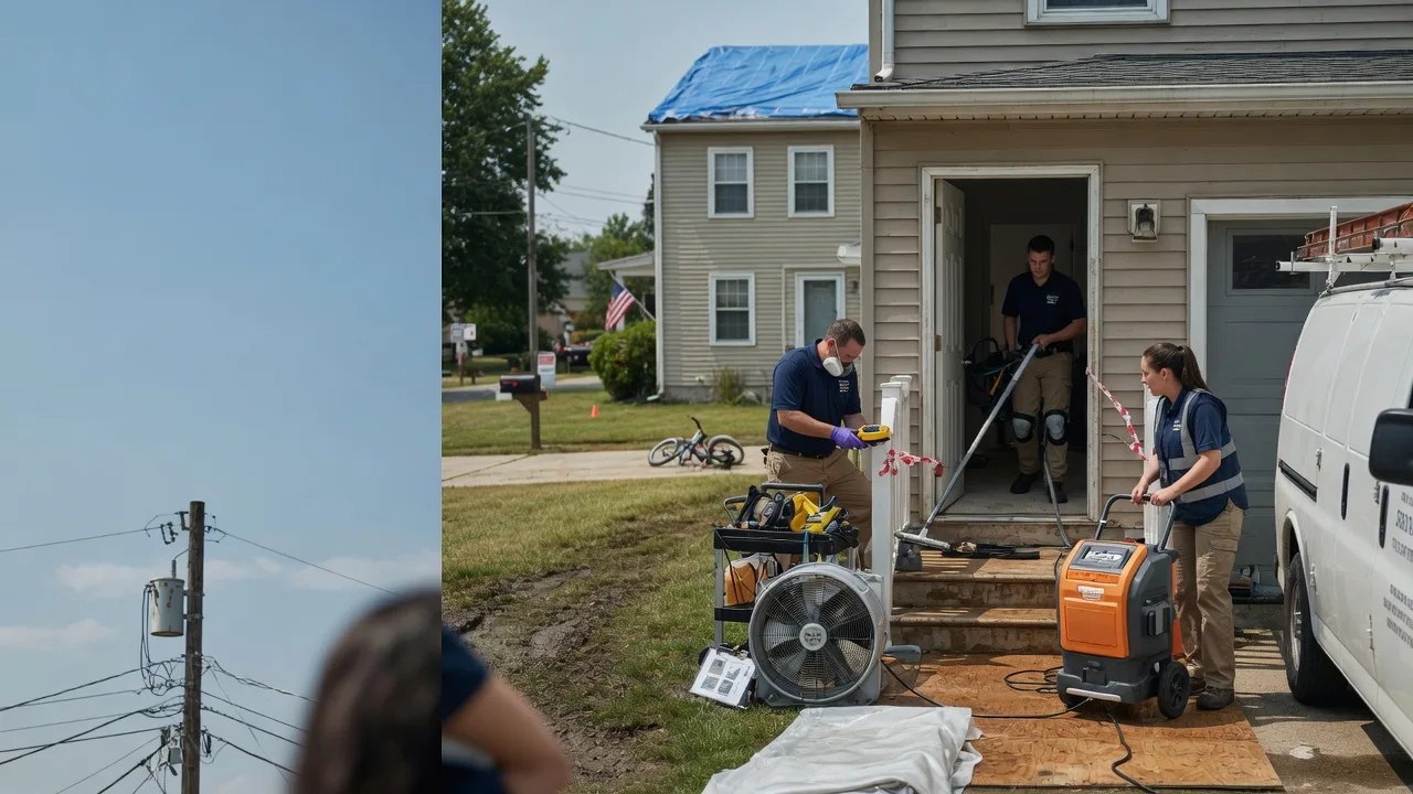 Water Damage Repair in New Eagle, PA near me
